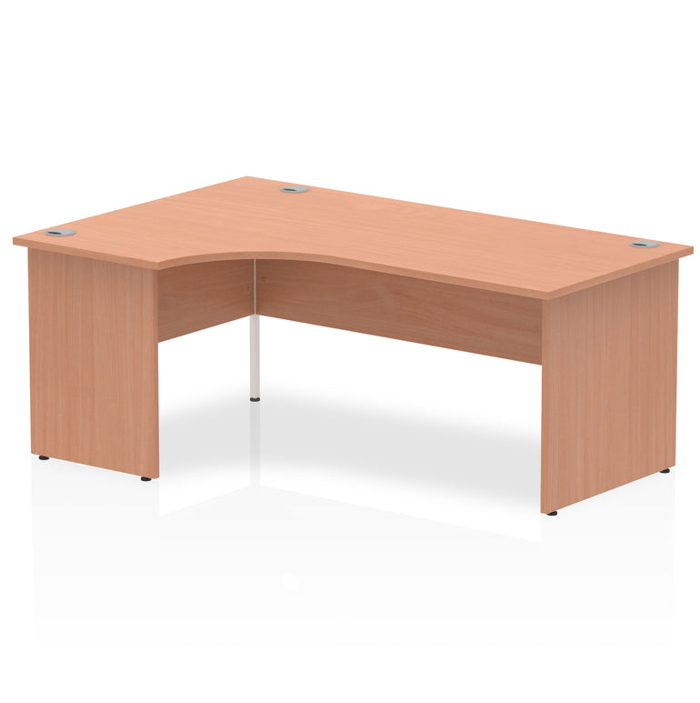 Impulse 1800mm Left Crescent Desk Panel End Leg