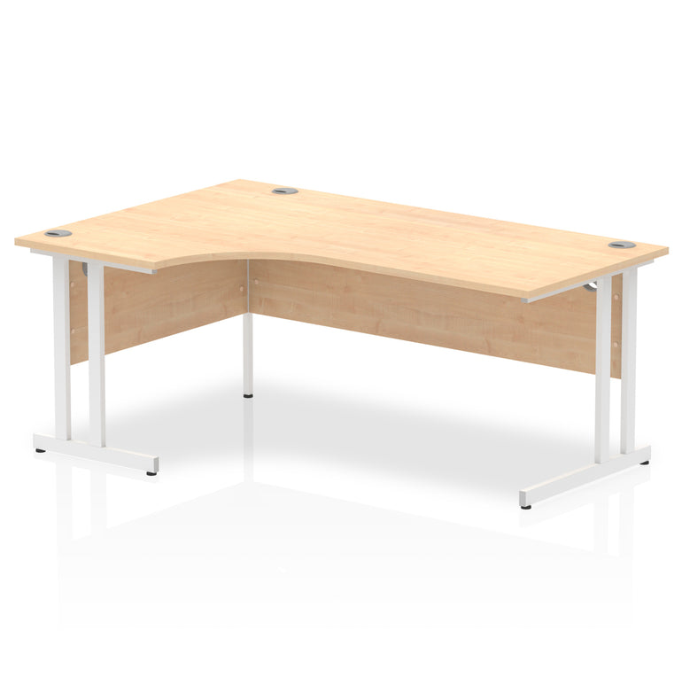 Impulse 1800mm Left Crescent Desk Cantilever Leg