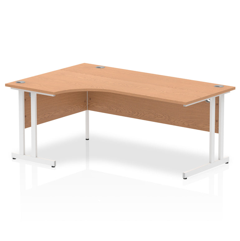 Impulse 1800mm Left Crescent Desk Cantilever Leg