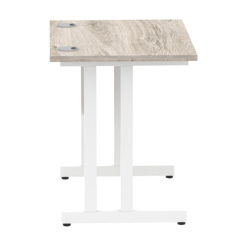 Impulse 800mm Slimline Desk Cantilever Leg