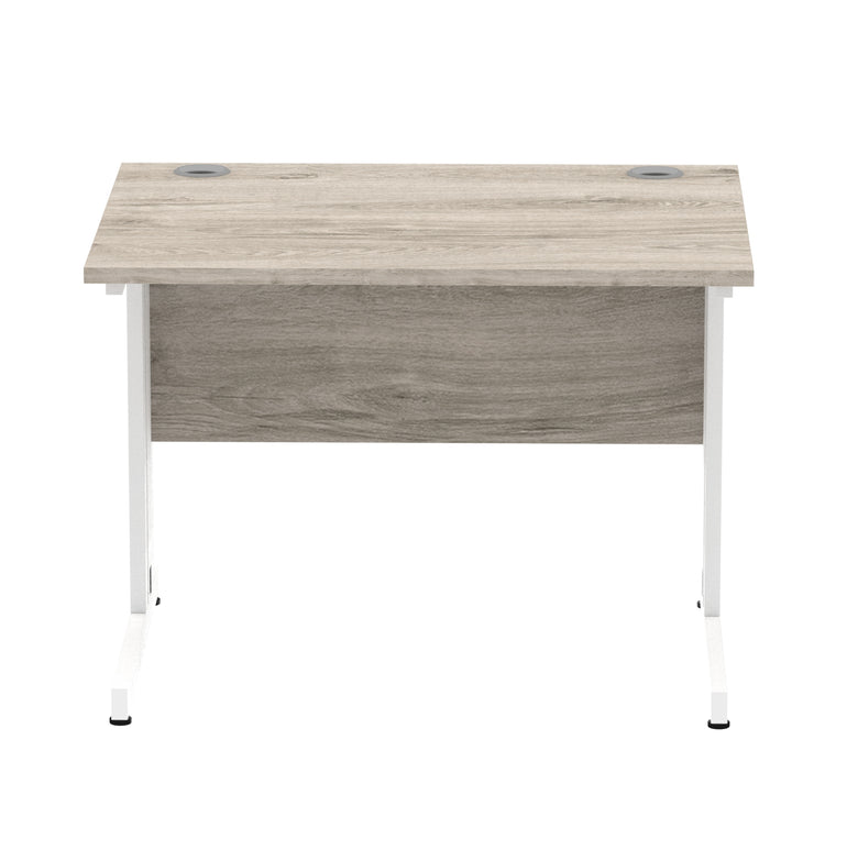 Impulse 1000mm Straight Desk Cable Managed Leg