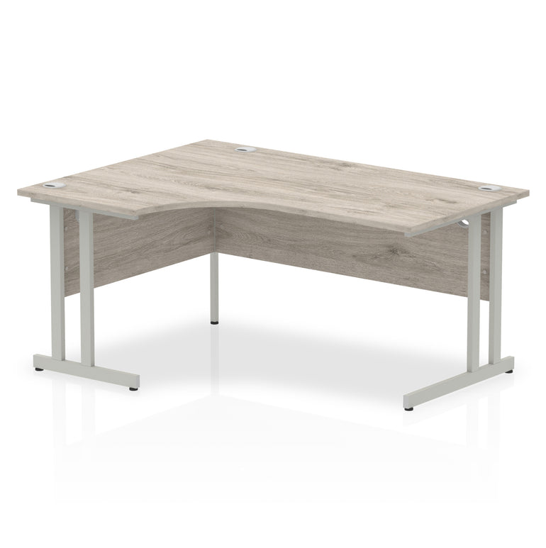 Impulse 1600mm Left Crescent Desk Cantilever Leg