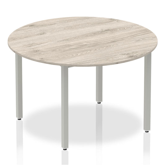 Impulse Round Table With Box Frame Leg