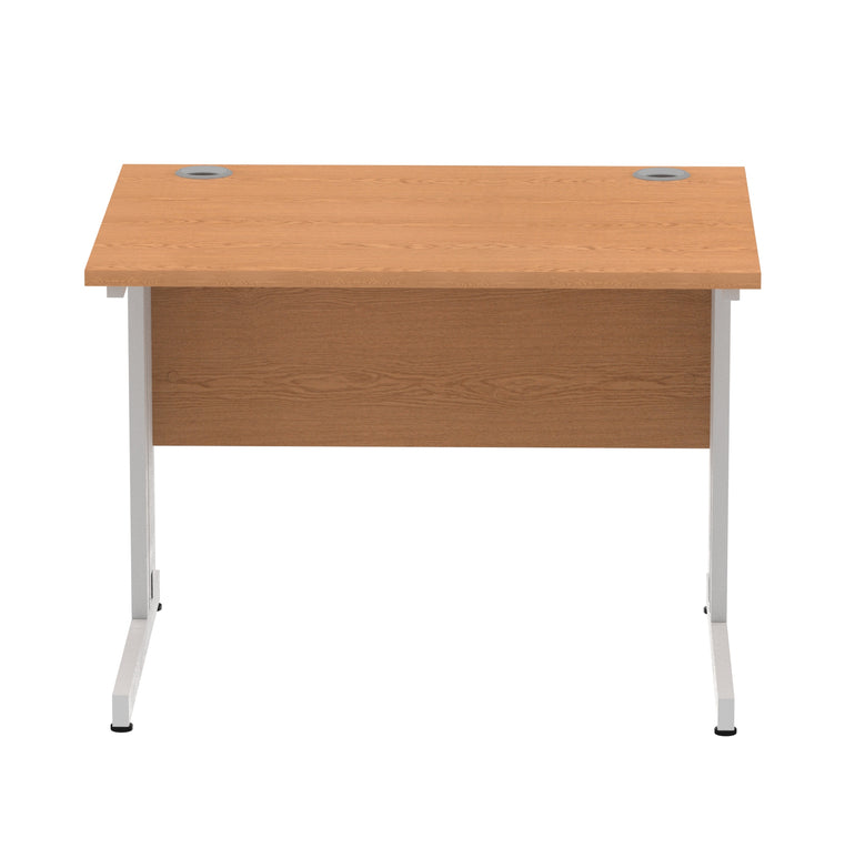 Impulse 1000mm Straight Desk Cable Managed Leg