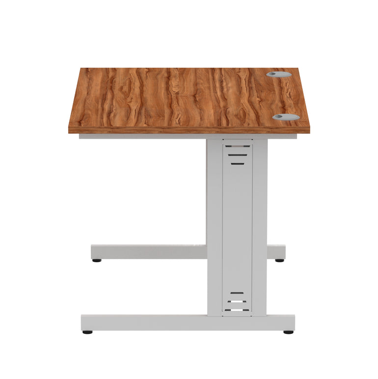 Impulse 1000mm Straight Desk Cable Managed Leg