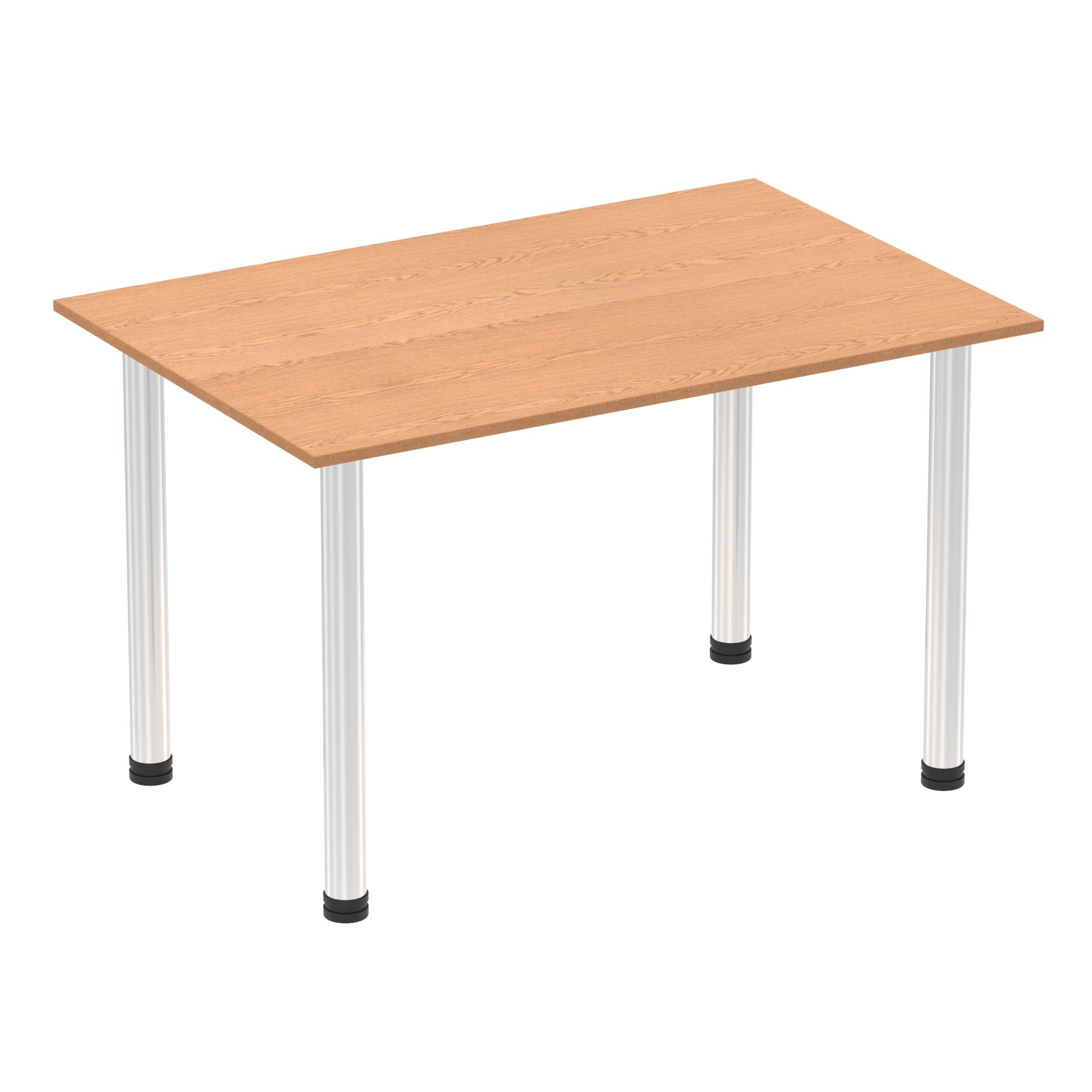 Impulse 1200mm Straight Table With Post Leg
