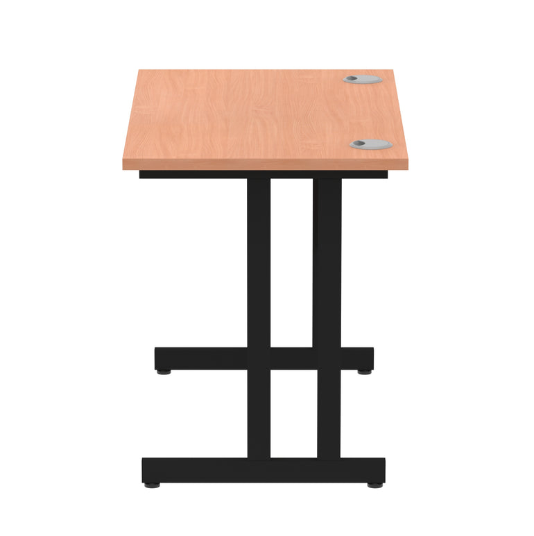 Impulse 1000mm Slimline Desk Cantilever Leg