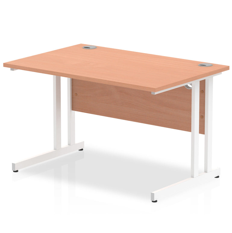 Impulse 1200mm Straight Desk Cantilever Leg