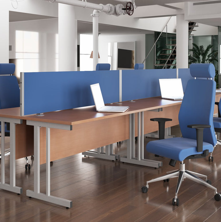 Impulse 1200mm Slimline Desk Cantilever Leg