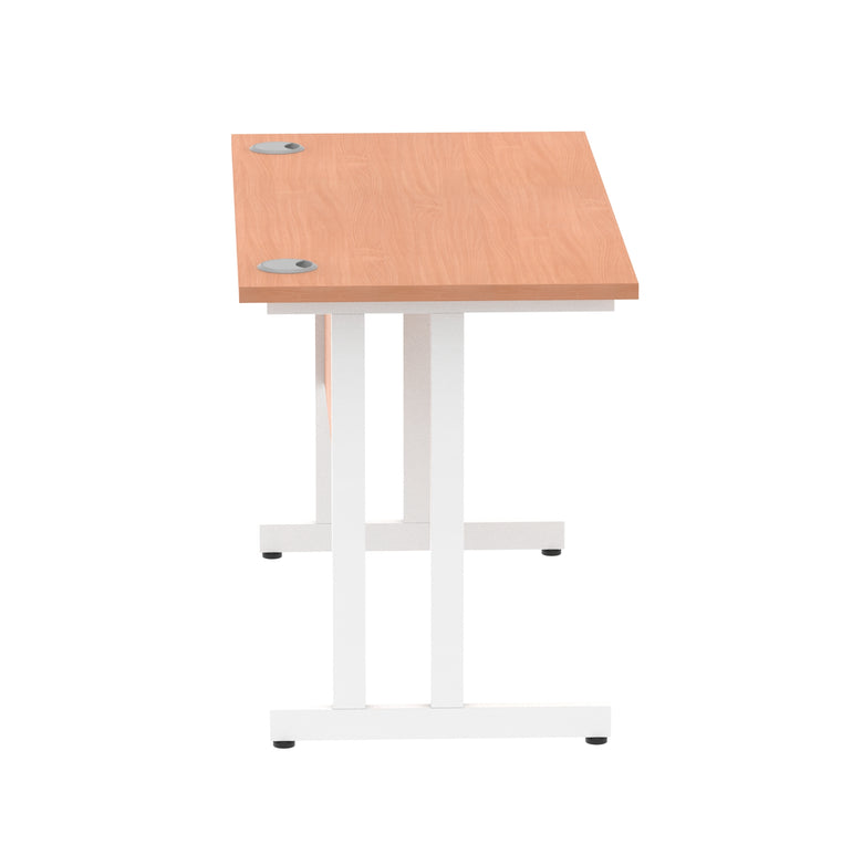 Impulse 1200mm Slimline Desk Cantilever Leg