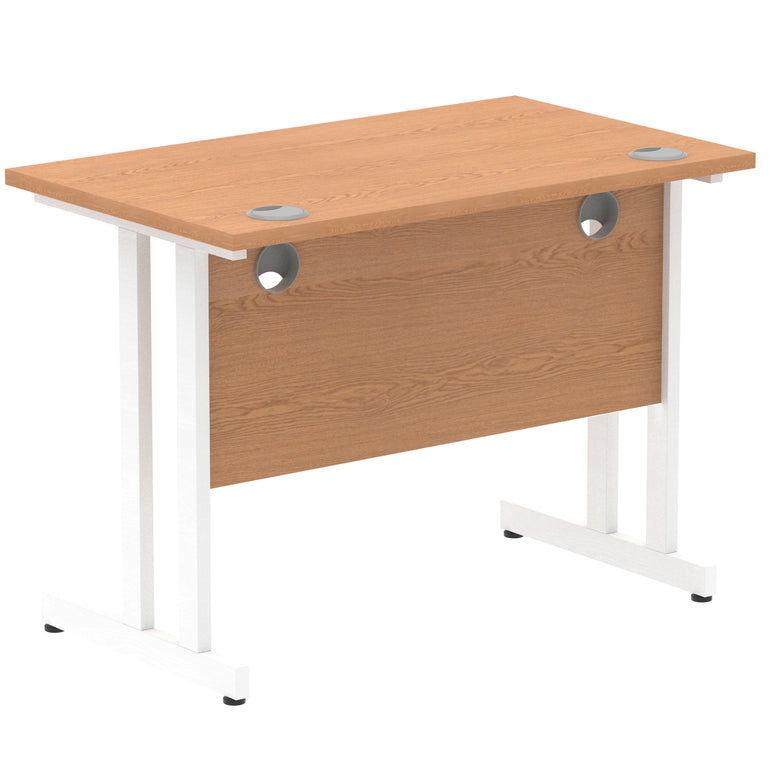 Impulse 1000mm Slimline Desk Cantilever Leg