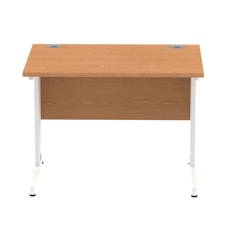 Impulse 1000mm Straight Desk Cable Managed Leg