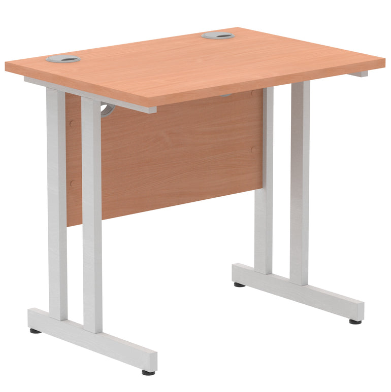 Impulse 800mm Slimline Desk Cantilever Leg