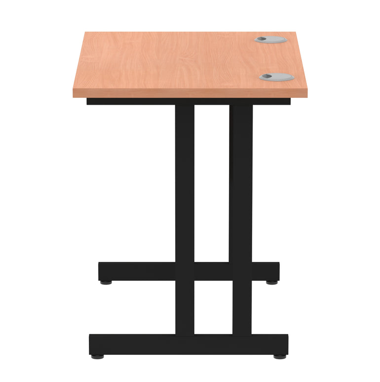 Impulse 800mm Slimline Desk Cantilever Leg