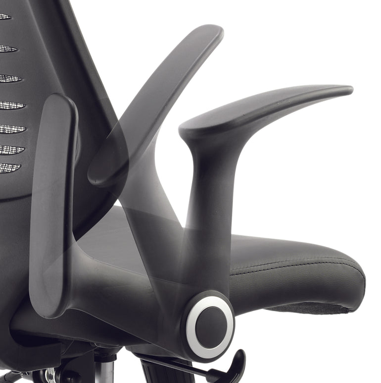 Relay Medium Mesh Back Task Operator Office Chair with Arms