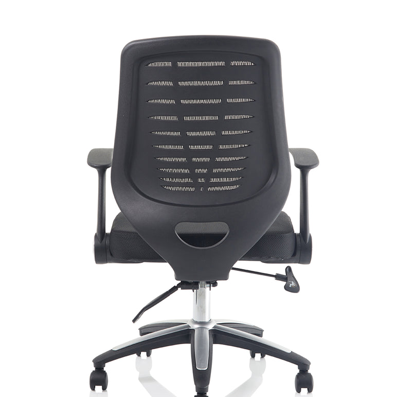 Relay Medium Mesh Back Task Operator Office Chair with Arms