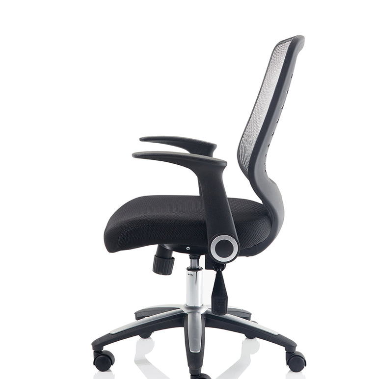 Relay Medium Mesh Back Task Operator Office Chair with Arms