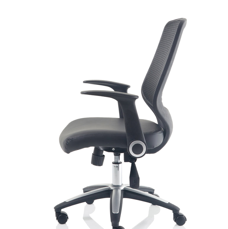 Relay Medium Mesh Back Task Operator Office Chair with Arms