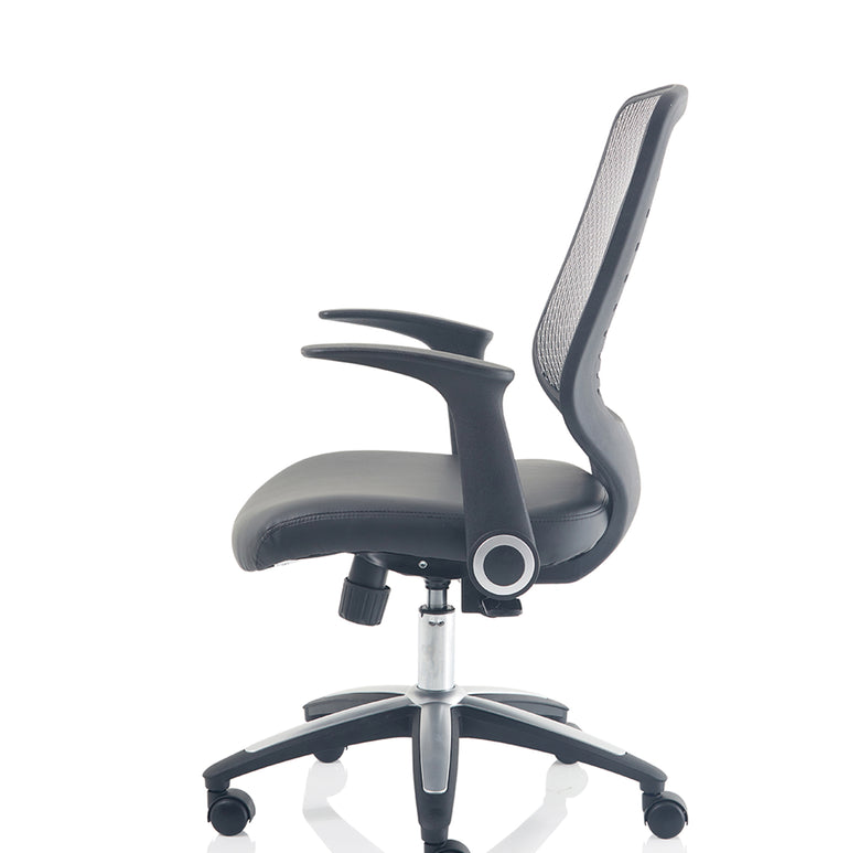 Relay Medium Mesh Back Task Operator Office Chair with Arms