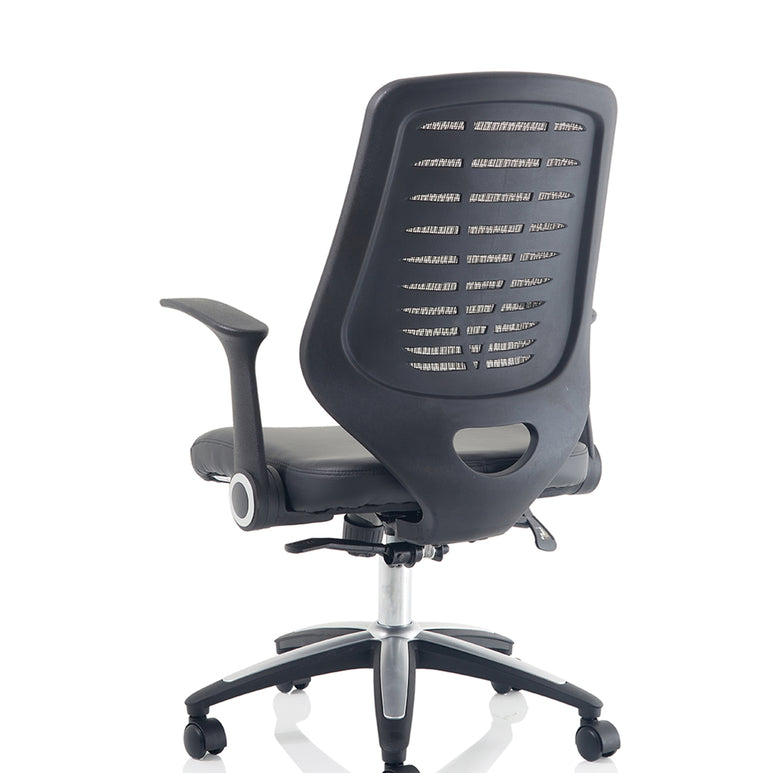 Relay Medium Mesh Back Task Operator Office Chair with Arms