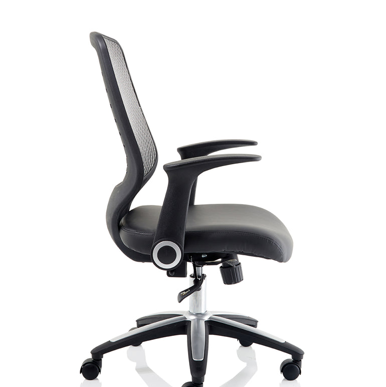 Relay Medium Mesh Back Task Operator Office Chair with Arms