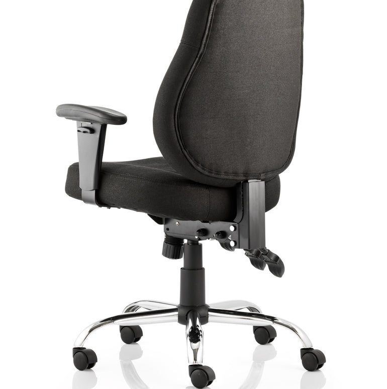 Storm High Back Task Operator Office Chair with Arms