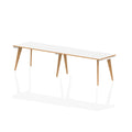  White/Natural Wood