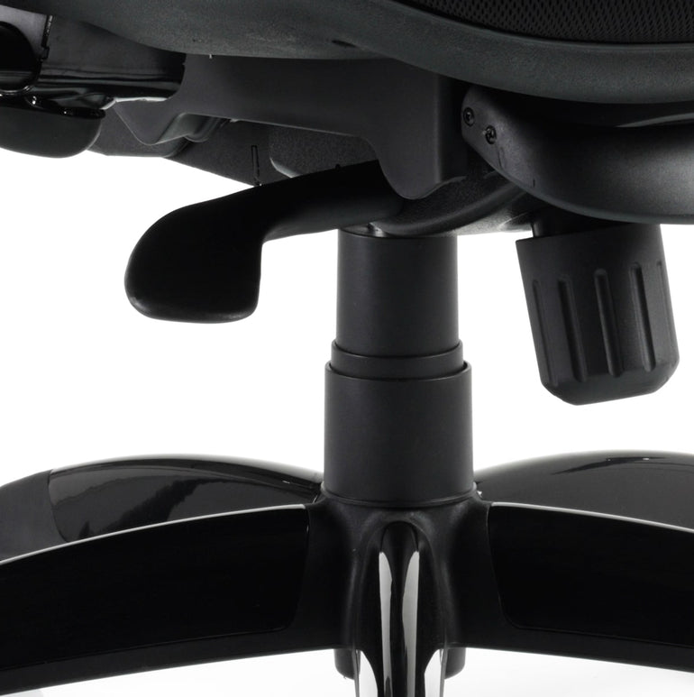 Stealth Shadow High Mesh Back Ergonomic Posture Chair with Arms