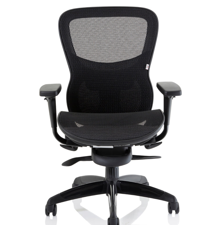 Stealth Shadow High Mesh Back Ergonomic Posture Chair with Arms